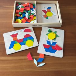 Melissa And Doug Pattern Blocks And Boards