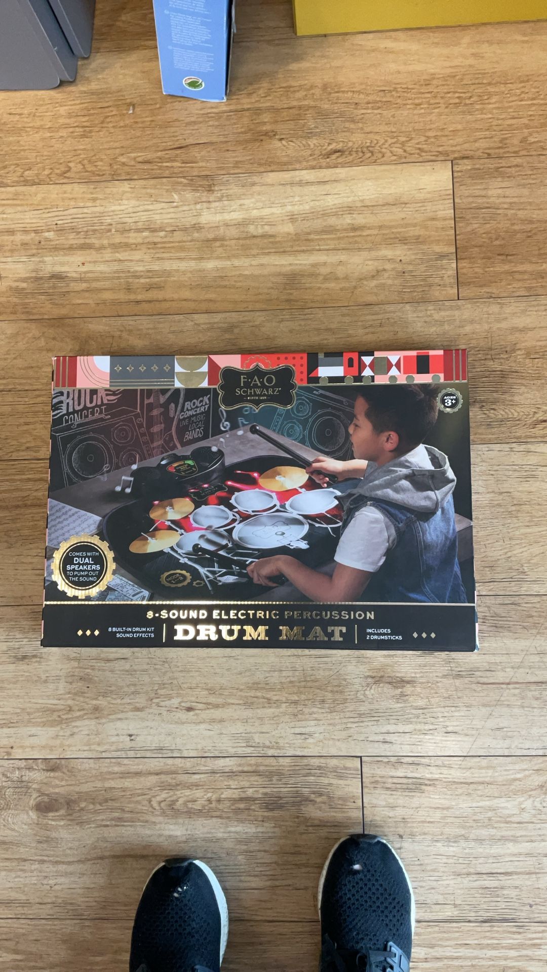 FAO Schwarz Drum Mat
