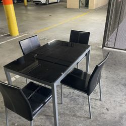 Kitchen Table Leather Seats