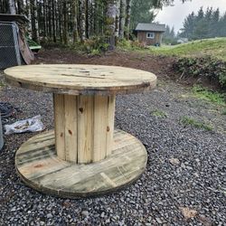 Wooden Spool