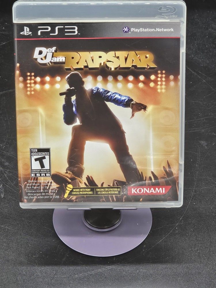Def Jam Rapstar - Playstation 3 PS3 (Complete CIB)