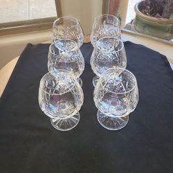 Waterford Brandy/Wine Glasses Set of 6