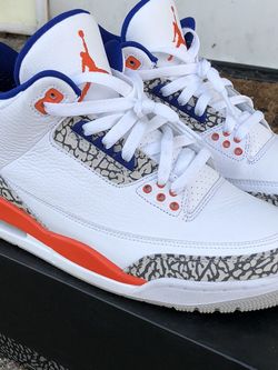 Jordan 3 “Knicks” 8.5