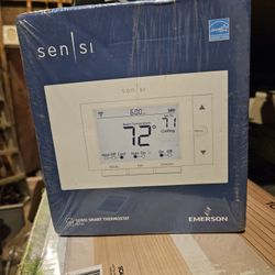 (85.00 FIRM) Emerson
Sensi 7-day Programmable Wi-Fi Smart Thermostat, No C-Wire Required for Most Systems