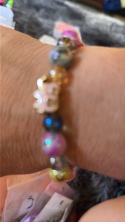 Multicolor Beaded Stretch Bracelet