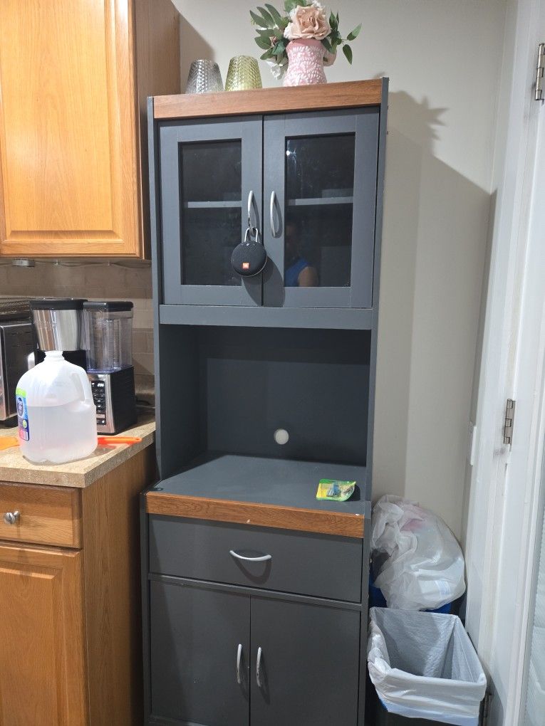 Microwave Kitchen Cabinet