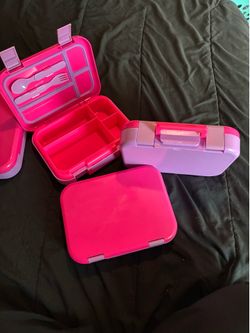Bento box style lunch boxes