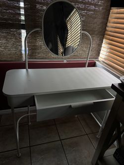 Dresser  with a mirror