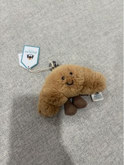 croissant keychain