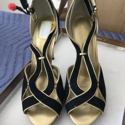 Multi Suede High Heels 