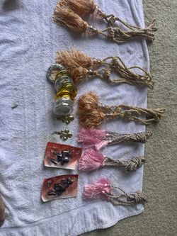 6 Sets Curtain Tassel Tiebacks + FREE Curtain Hardware Bundle!