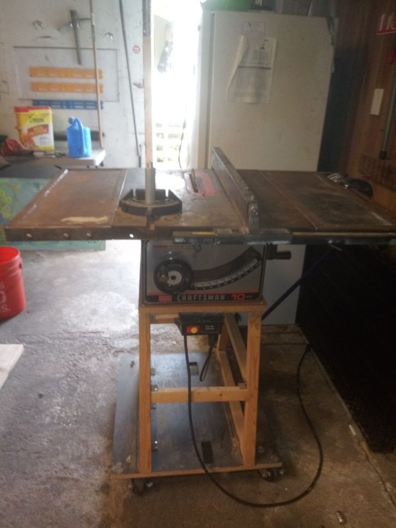 Craftsman table saw