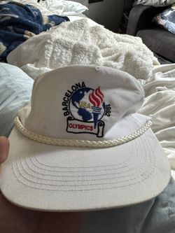 BARCELONA 1992 Summer Olympics original HAT dream team Barcelona USA