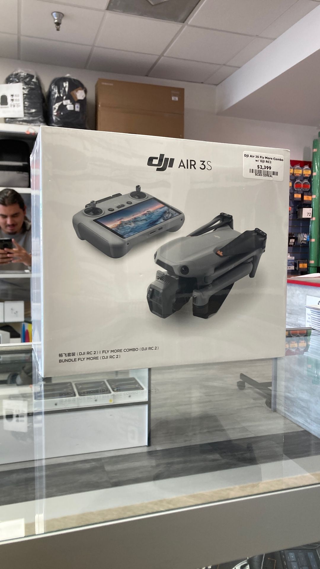 DJI Air 3S Fly More Combo With RC 2 Remote