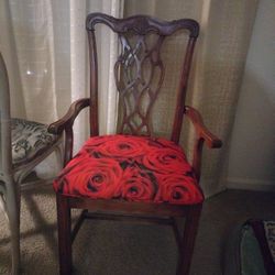 Rose Wooden Chair