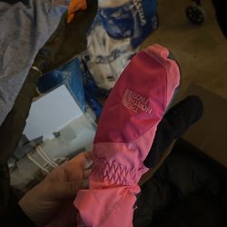 Northface Snow Mittens Or Gloves 4t