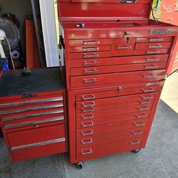 MAC TOOLS AND CORNWELL TOOL BOXES