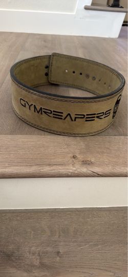 Gymreapers Leather Weightlifting Belt Medium Cash only