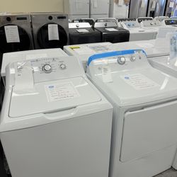 GE Brand New Washer&electric Dryer Set/one Year Factory Warranty