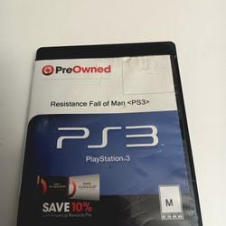 Resistance Fall Of Man Playstation 3 Game