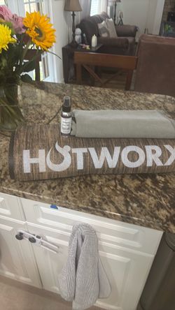 Hotworx May, Towel, & Spray