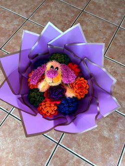 Crochet bouquet hand made