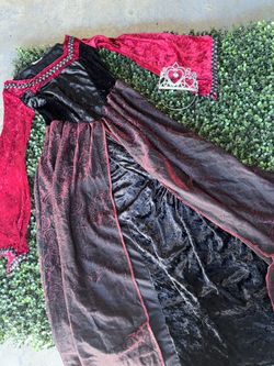 Queen of Hearts Halloween Costume Dress