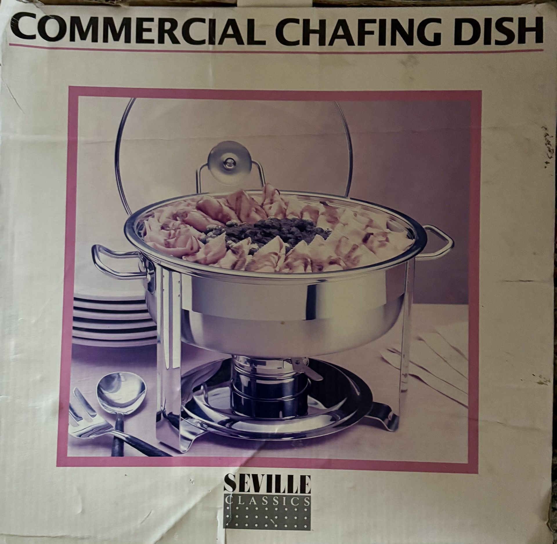 SEVILLE Classics Commercial Chafing Dish New In Box 