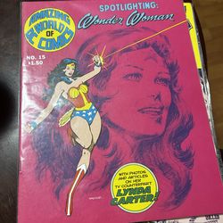 DC Comics Vintage Magazines FLASH Wonder Woman Nightwing