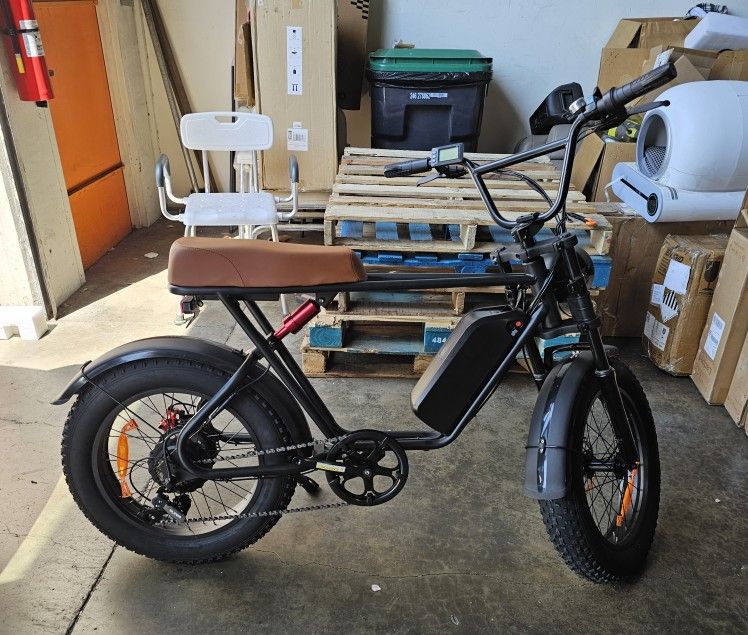 Electric Cruiser Bike 1000W 32MPH