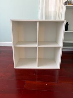IKEA EKET Cabinet w/ 4 compartments, white