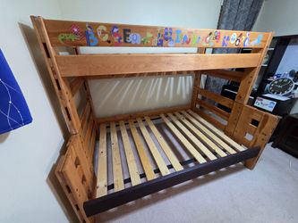 Bunk bed frame