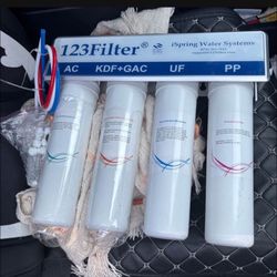 LOW PRICE MOVING- $250 + TAX BRAND NEW WATER FILTRATION SYSTEM