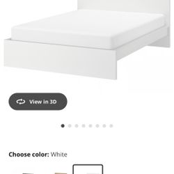 Ikea Malm Bed Frame with Storage