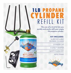 1 lb propane cylinder refill kit