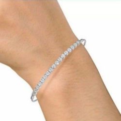 ✨ LUXURY SPARKLE – Brand New with a tag: REAL Diamond Bracelet! Retail $250 + CA Tax