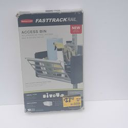 Rubbermaid FastTrack Rail Access Bin Brand New In The Box