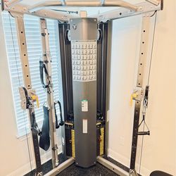 Tuff Stuff CDP-300 Cable Machine – Commercial Grade – Excellent Condition-INCLUDES RUBBER FLOORING