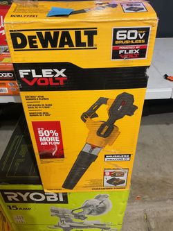 DeWalt 60V FlexVolt Blower (DCBL772) Tool + Charger 🔥 Open Box