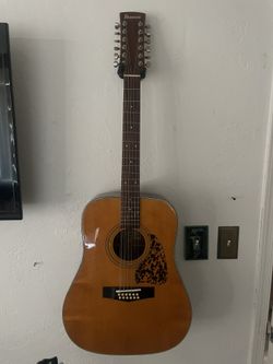 Ibanez 12 String AW25 1979 Hand Signed by Hondo