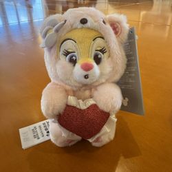 DISNEY STORE CLARICE SPRING Plush Keychain Bag Charm