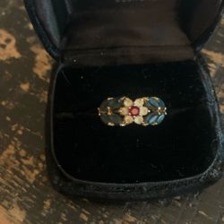 Vintage Costume Jewelry Ring Case Not Included