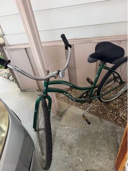 Beach cruiser bike