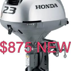 Outboard, Motor Honda 2.3 Hp BRAND NEW. with Full Warrantee