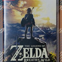 The Legend of Zelda: Breath of the Wild Nintendo Switch Cartridge/Case Clean V18