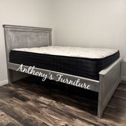 New Full Bed With Mattress 