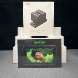 Atomos Shinobi II 5.2"  with Duo Batteries And Charger Bundle