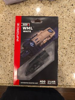NIB LED Weapon Mounted Light
