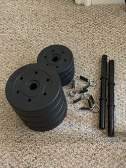 Free adjustable dumbbells