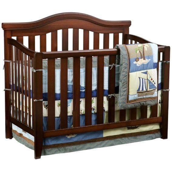 Delta Venetian Lifetime 4 in 1 Convertible Crib - Dark Cherry
